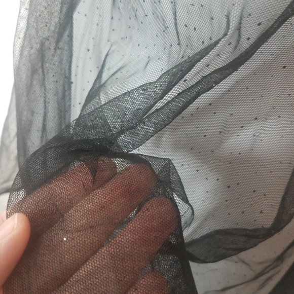 Shirley of Hollywood Sexy Black Lace Lingerie Slip - Picture 5 of 9